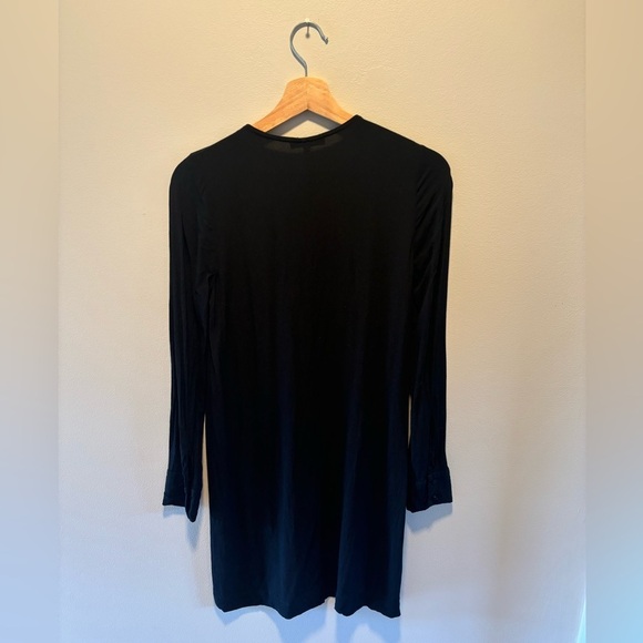 Madewell Heather Long-Sleeve Button-Front Mini Dress - Picture 4 of 11